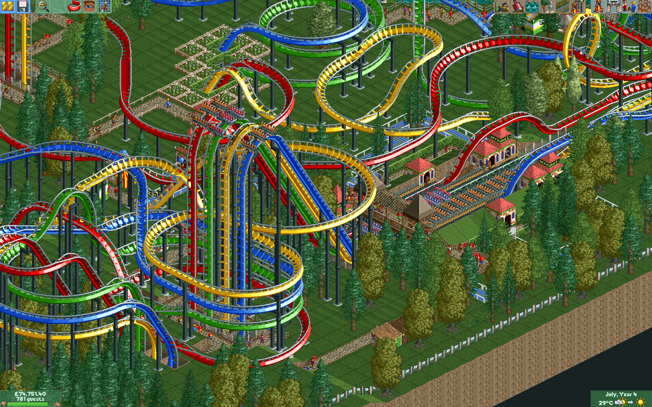 roller coaster tycoon 2 scenarios download